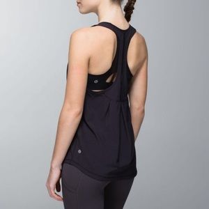 Lululemon Lightened Up running singlet Black
